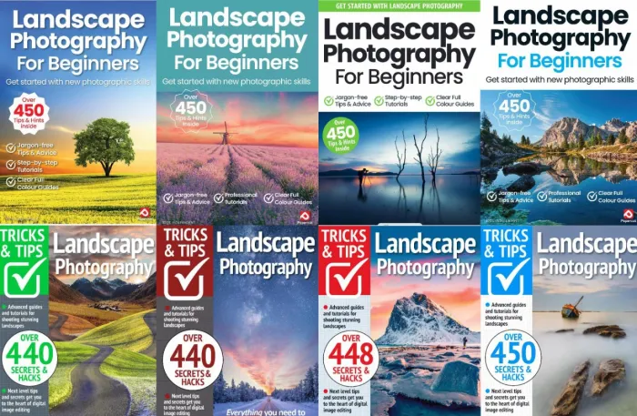 风光摄影初学者技巧杂志 2024全年合集Landscape Photography