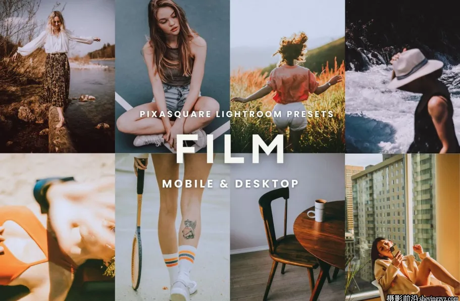 INS网红风格胶片滤镜Lr预设/手机版lr预设 Film Lightroom Presets