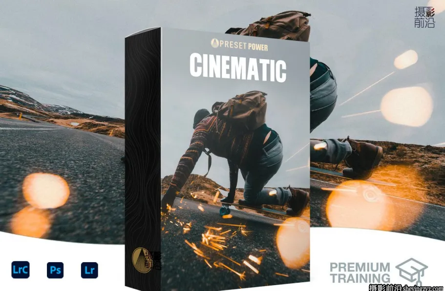 旅拍电影人像LR预设及LUT预设 Presetpower-Cinematic Presets Luts