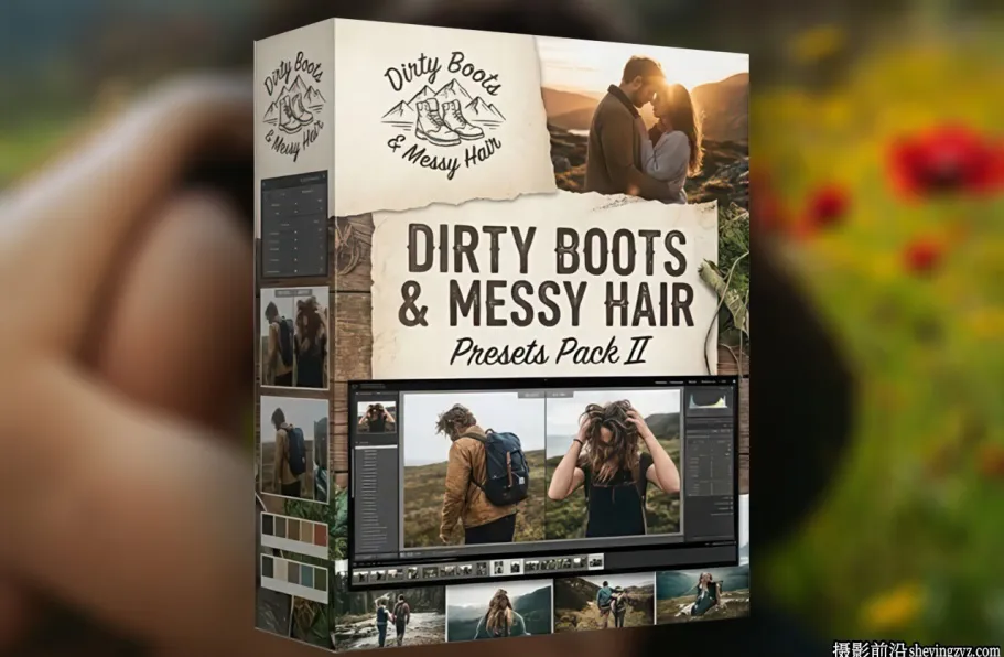 梦幻暖色胶片人像LR预设Dirty Boots & Messy Hair-Presets Pack II
