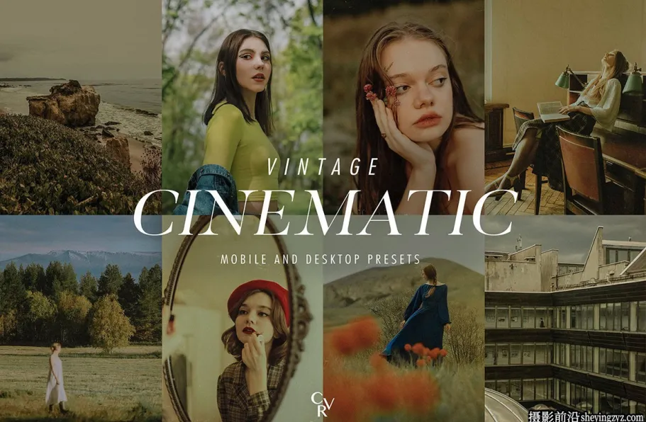 20种高级质感电影人像Lightroom预设 Cinematic Lightroom Presets