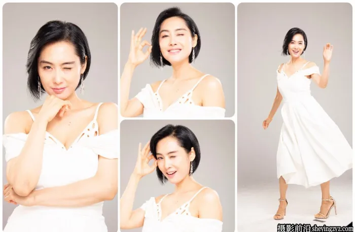 气质明星美女棚拍人像摄影未修RAW原图练习素材110张