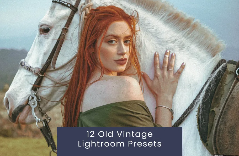 12种怀旧复古电影胶片Lightroom预设 Old Vintage Lightroom Presets