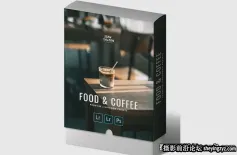 26种咖啡店美食品牌摄影调色Lightroom预设 Sean Dalton - Food Cafe Preset Pack