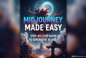 Midjourney AI人工智能:生成式人工智能艺术的逐步指南教程-中英字幕