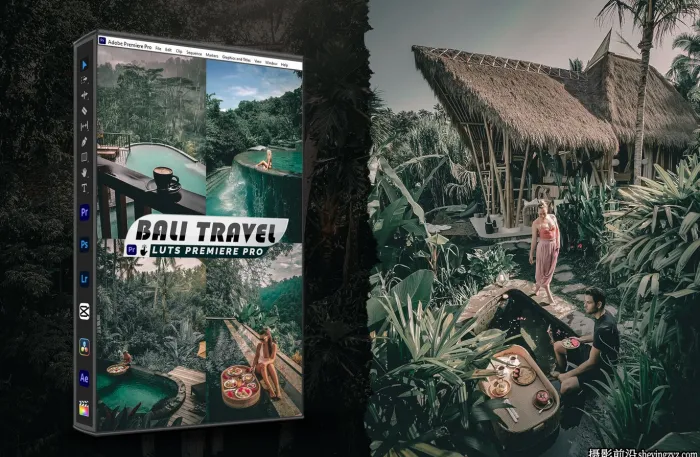 旅行质感电影后期调色LUT预设及lr预设支持AE/PR/FCPX/达芬奇/PS预设