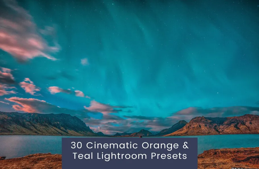 电影青橙色后期调色LR预设ACR预设 Orange Teal Lightroom Presets
