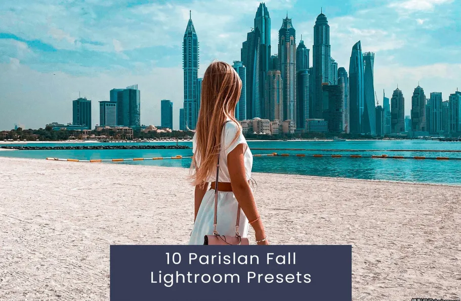 免费旅拍青橙色电影风光人像lr预设 Parislan Fall Lightroom Presets