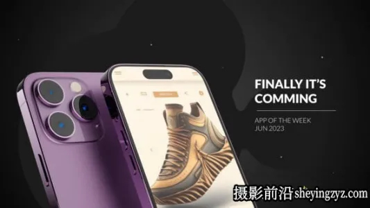 AE模板-iPhone苹果手机APP展示模板- Phone 14 Pro App Presentation