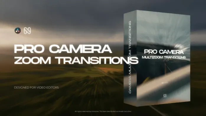 DaVinci Resolve 的专业相机变焦过度转场模板VH-61897687