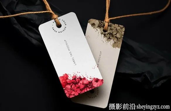 吊牌样机,标签样机吊牌标签展示样机
