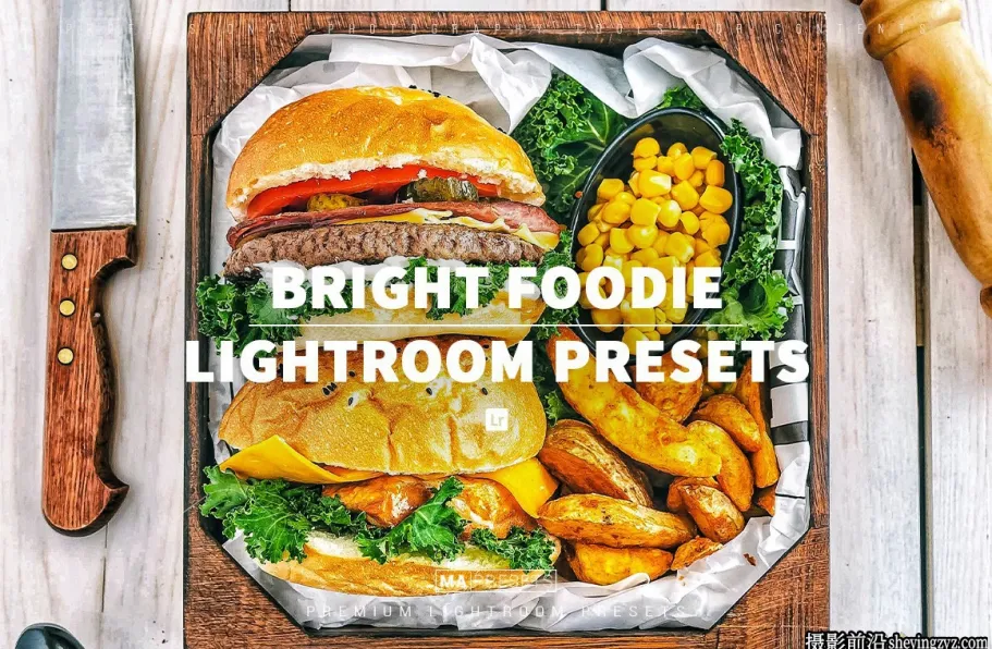 清新通透美食胶片LR预设手机预设BRIGHT FOOD – Lightroom Presets