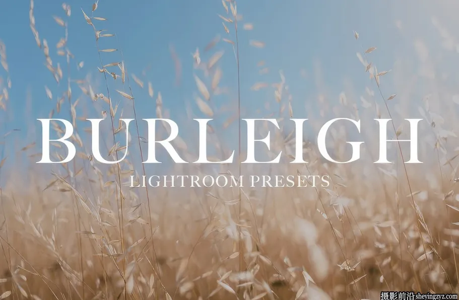 去饱和干净唯美人像LR预设及手机lr预设 BURLEIGH LIGHTROOM PRESETS