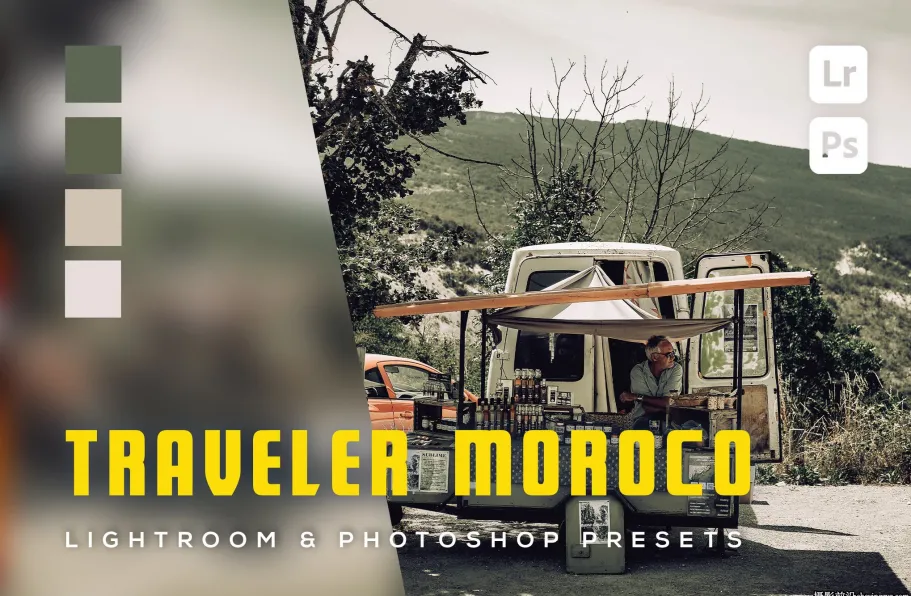 旅行露营电影风光LR预设 Traveler Moroco Lightroom Presets