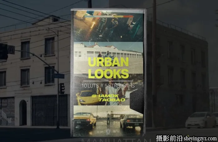 Tropic Colour – URBAN LOOKS 10种完整版城市外观电影胶片调色LUT预设