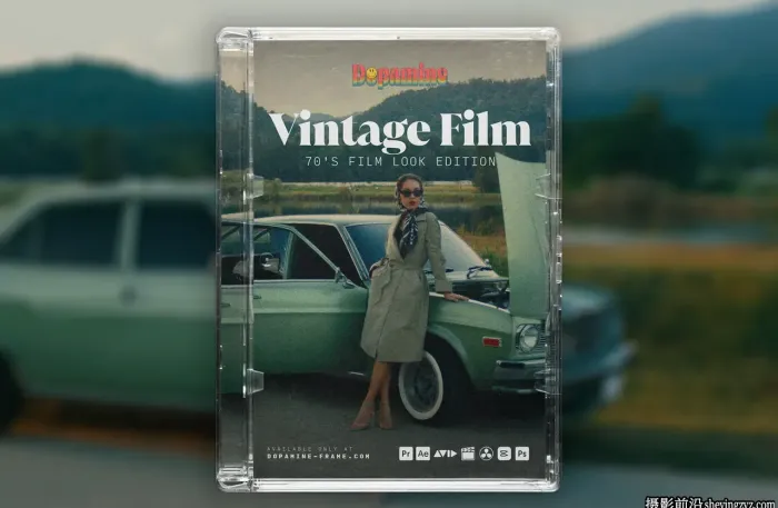 70年代复古电影胶片LUT预设Dopamine Frame-Vintage Film Video LUTs
