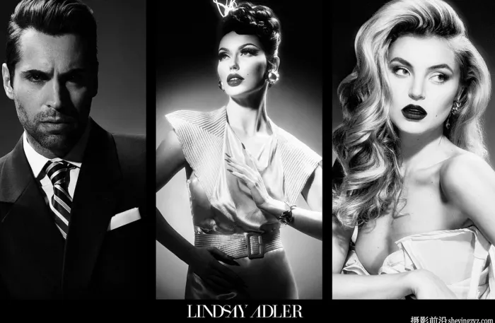 Lindsay Adler - 20多种永恒怀旧好莱坞人像摄影布光图指南