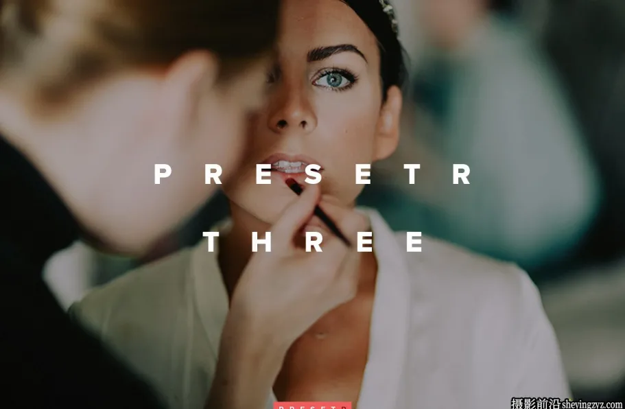 婚礼跟拍电影胶片人像lr预设及ACR预设 Three Lightroom Presets