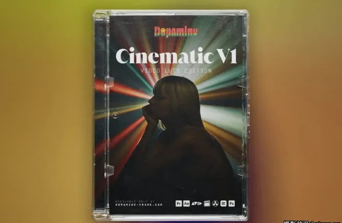 专业电影制作人LUT调色预设Dopamine Frame - Cinematic V1 Video LUTs
