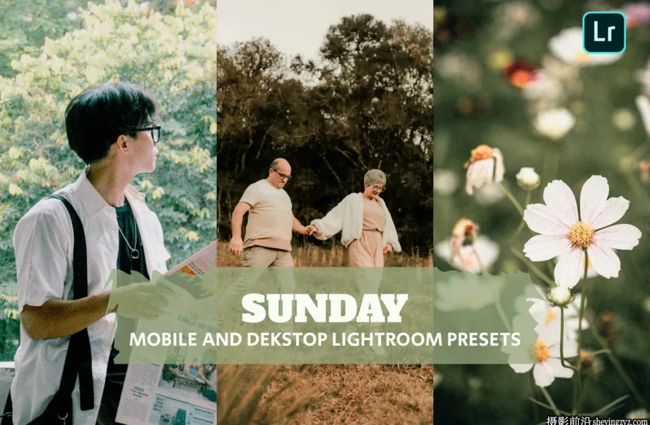 人文风光摄影调色lr预设及手机版lr预设 Sunday Lightroom Presets