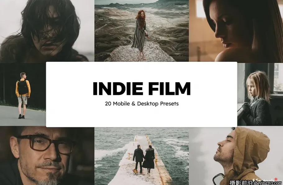 情绪电影胶片LR预设LUT预设 Indie Film Lightroom Presets LUTs