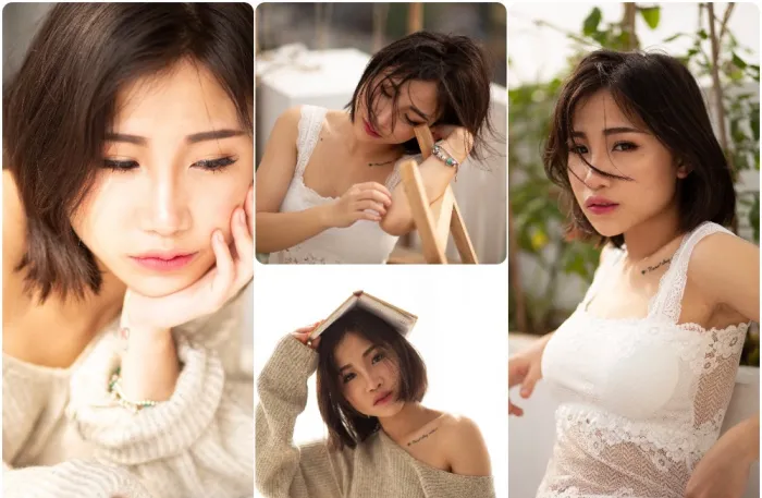 情绪美女人像摄影RAW原图练习素材7张