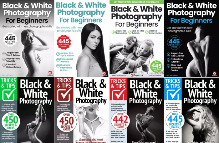 黑白摄影初学者技巧杂志2024全年合集Black & White Photography