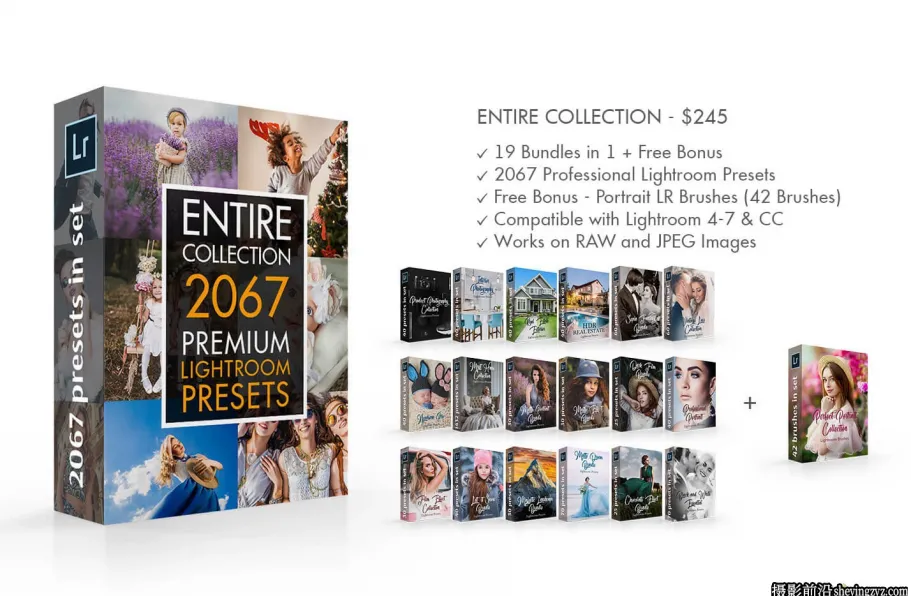19套2000+婚礼人像等LR预设合集 Entire Collection-2067 Lightroom Presets