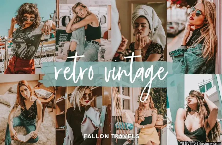 复古电影胶片人像调色LR预设手机滤镜 Retro Lightroom Presets