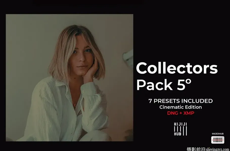 复古老电影色彩胶片LR预设 Kijiji Hub Collectors Pack 5 Presets