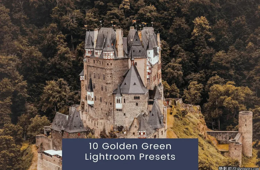 10种电影胶片人像调色Lightroom预设 Golden Green Lightroom Presets
