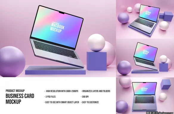 Macbook电脑样机