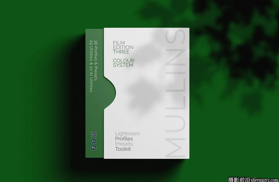 Kevin Mullins -AI自适应预设+彩色电影模拟第3版LR预设