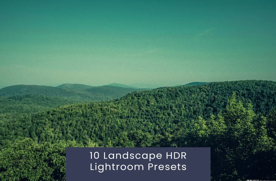 旅拍电影风光LR预设ACR调色预设 Landscape HDR Lightroom Presets