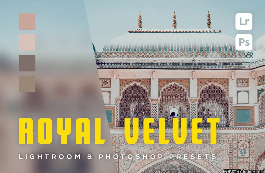 城市旅拍建筑风光LR预设手机lr预设 Royal Velvet Lightroom Presets