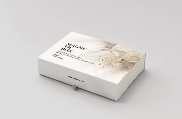 磁性礼品盒样机,礼品盒盒子样机