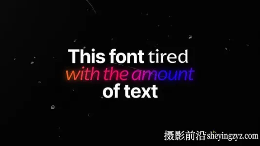 AE模版-定格文字标题排版动画模板- Kinetic Typography Kit