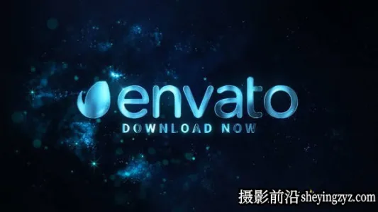AE标题模板-粒子背景文字标题片头模版 Magic Particles Titles