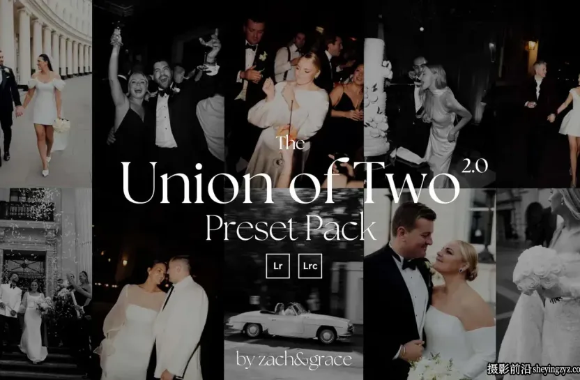 杂志电影婚礼LR预设Zach and Grace Union Of Two Editorial Preset