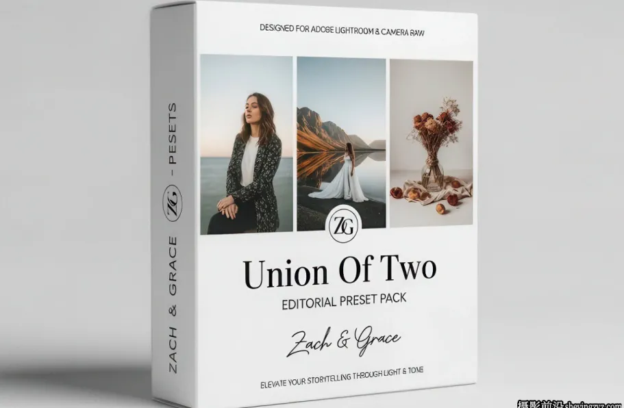 高端婚礼人像LR预设Zach & Grace -Union Of Two Editorial Preset