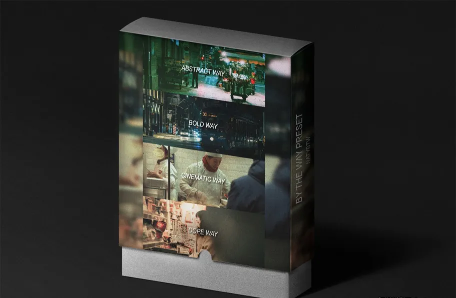 街头摄影城市风光LR预设手机lr预设 Natybtw-Be Truly Wild Presets