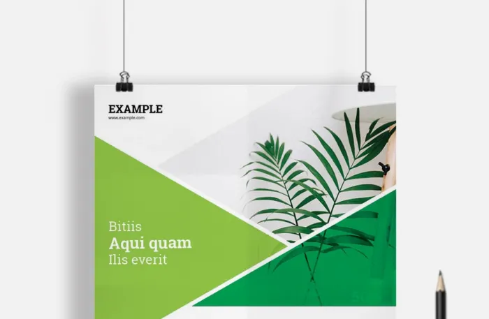 企业业务传单布局InDesign模板