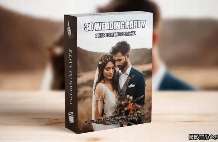 30种改变你婚礼视频调色的最佳LUT预设 支持AE/PR/FCPX/达芬奇/PS