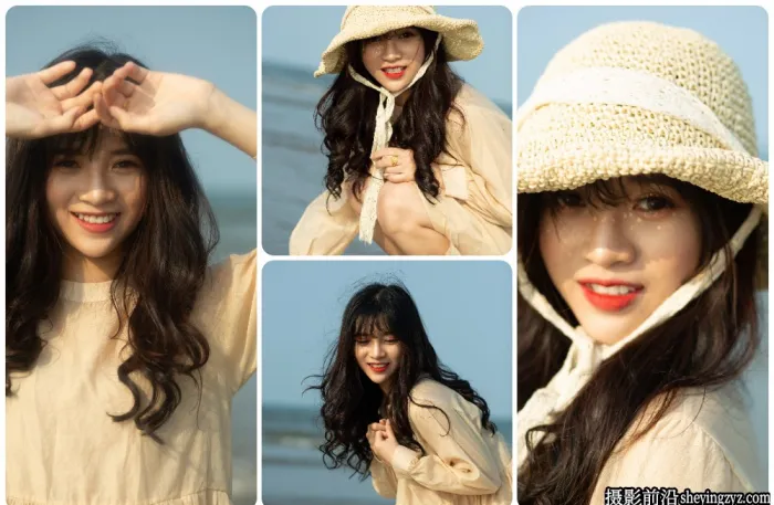 海边美少女轻日系小清新写真摄影RAW原图素材55张