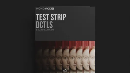 MonoNodes – Test Strip DCTLs V3.0 一键式参数对比DCTL达芬奇插件