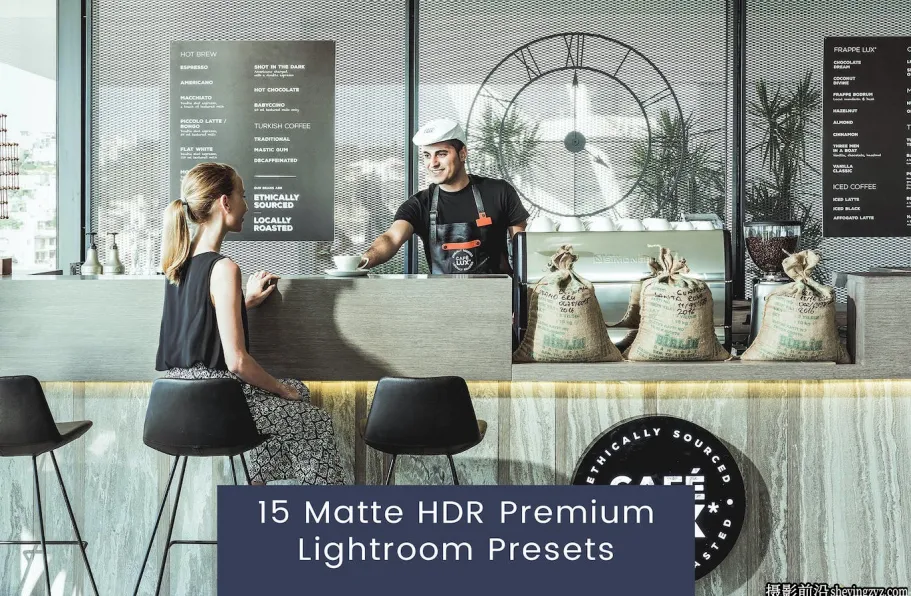 网红风格哑光HDR人像LR预设 Matte HDR Premium Lightroom Presets