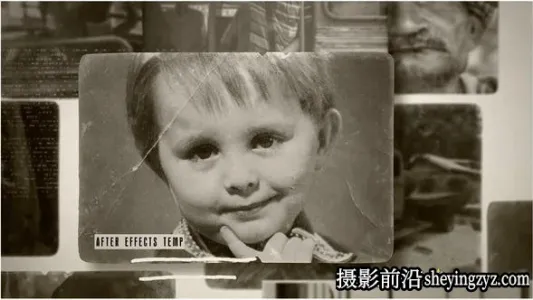AE模板-复古纪录片相册片头模板 Documentary Slideshow