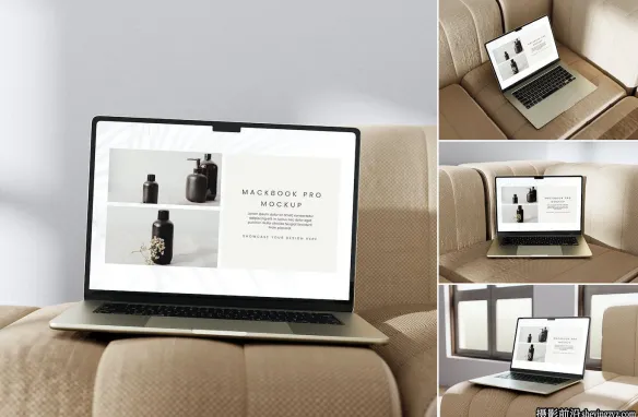 MacBookPro样机套装,笔记本电脑样机