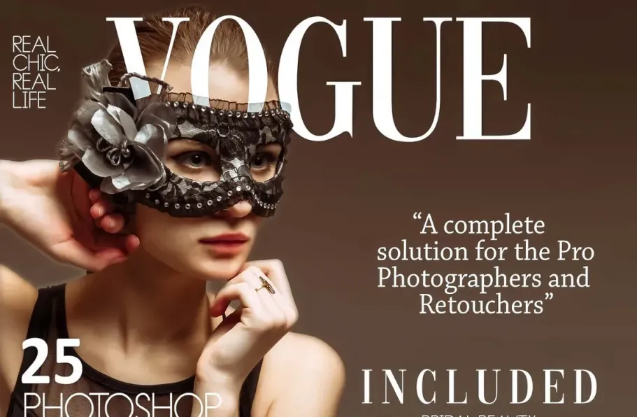 米兰时装高端时尚人像摄影调色LR预设 Vogue Photoshop ACR Presets