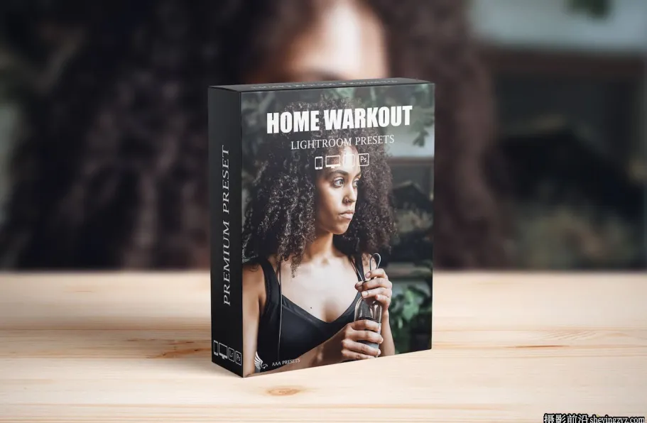 免费网红博主健身人像LR预设及手机版lr预设 Blogger Workout Presets